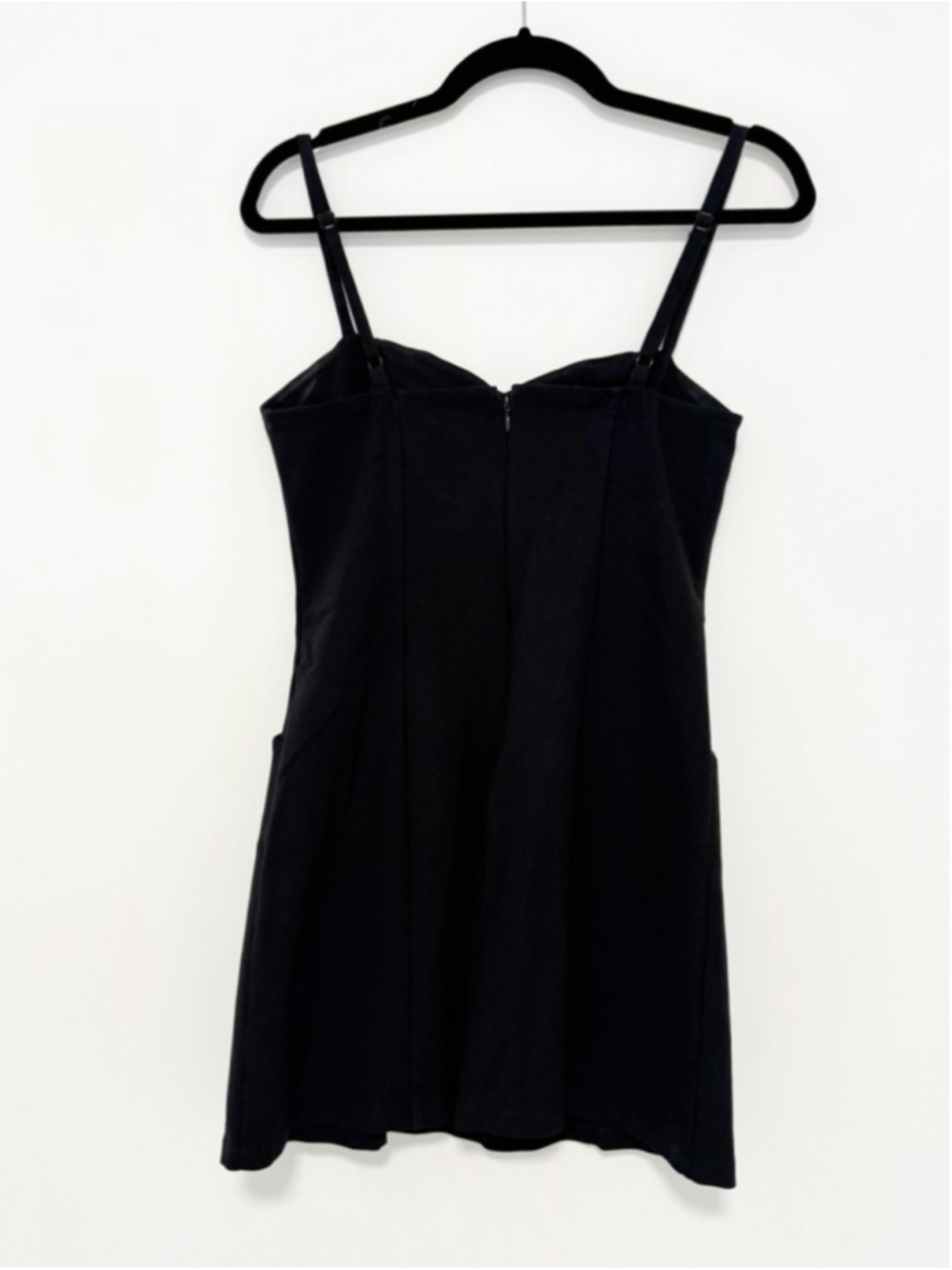 Reformation Henderson Knit Dress Black size XL - Picture 5 of 9